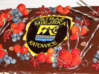 Tort urodzinowy Straży Miejskiej w Katowicach