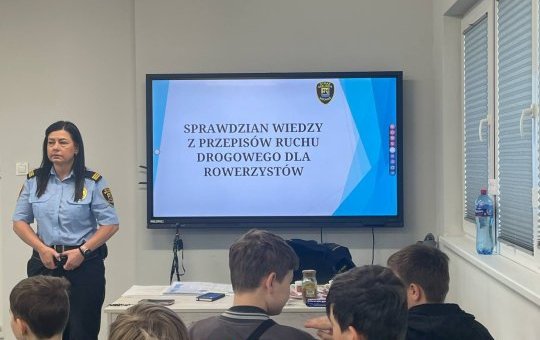 Strażniczki pomagały w przygotowaniu się do egzaminu