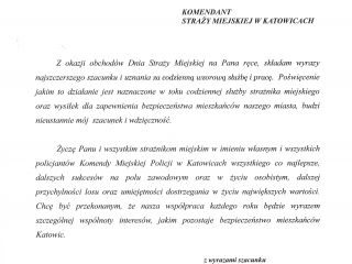 List gratulacyjny