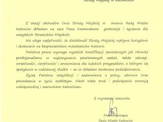 List gratulacyjny
