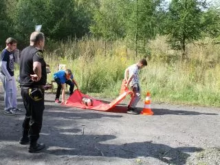 Po lesie ze strażnikami...Gra Terenowa 2016