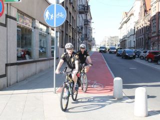 Rowery patrol Straży Miejskiej w Katowicach