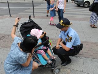 Przechodź na zielonym! akcja strażników miejskich i policjantów