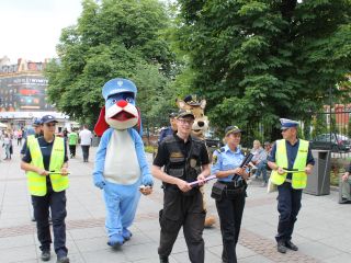 Przechodź na zielonym! akcja strażników miejskich i policjantów