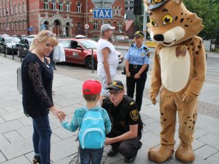 Przechodź na zielonym! akcja strażników miejskich i policjantów