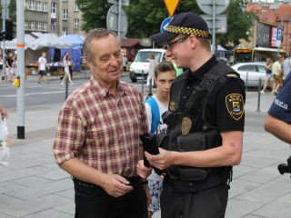 Przechodź na zielonym! akcja strażników miejskich i policjantów