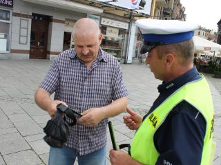Przechodź na zielonym! akcja strażników miejskich i policjantów