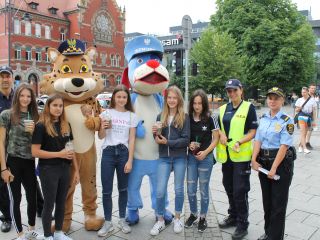 Przechodź na zielonym! akcja strażników miejskich i policjantów