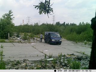 Namierzony śmieciarz z ul. Obrońców Westerplatte