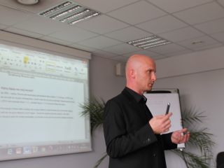 Daniel Wolny z Wydziału Kształtowania Środowiska Urzędu Miejskiego w Katowicach.
