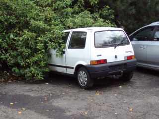 Odholowane cinquecento z ulicy Kujawskiej