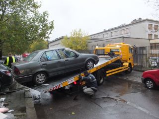 Holowanie renaulta