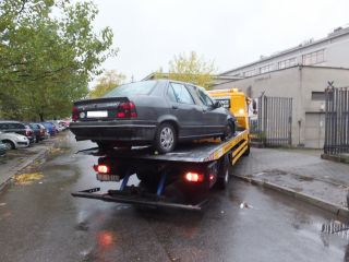 Holowanie renaulta