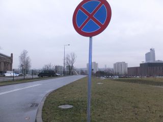 Znaki drogowe obowiązujące w Strefie Kultury