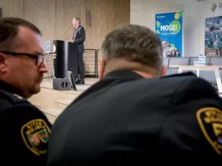 Uczestnicy konferencji  „Aspekty formalno-prawne realizacji Programu ochrony powietrza i uchwały antysmogowej”