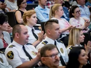 Uczestnicy konferencji  „Aspekty formalno-prawne realizacji Programu ochrony powietrza i uchwały antysmogowej”