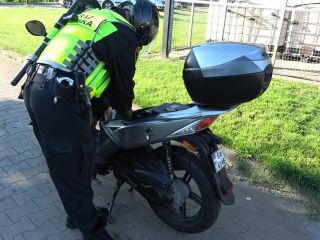 motorowerzyści straży miejskiej