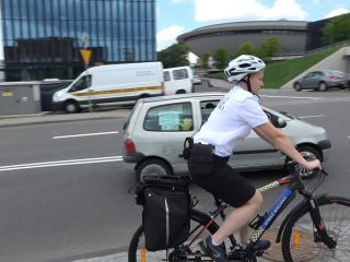 Rowerzyści straży miejskiej