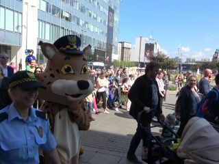 Uczestnicy zabawy rodzinnej Katowice 2019