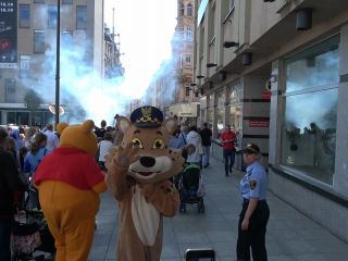 Uczestnicy zabawy rodzinnej Katowice 2019