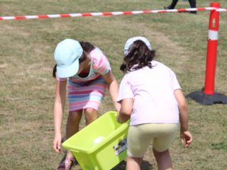 Uczestnicy pikniku rodzinnego Ekoodpowiedzialnie 2019