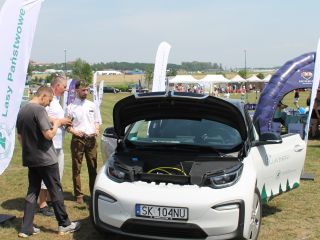 Uczestnicy pikniku rodzinnego Ekoodpowiedzialnie 2019