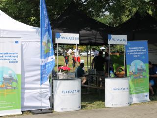 Uczestnicy pikniku rodzinnego Ekoodpowiedzialnie 2019