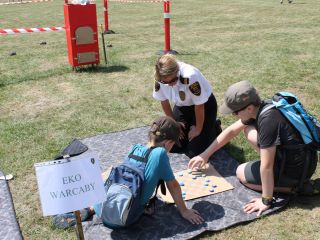 Uczestnicy pikniku rodzinnego Ekoodpowiedzialnie 2019