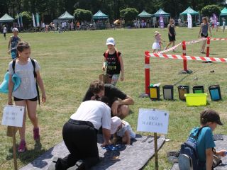 Uczestnicy pikniku rodzinnego Ekoodpowiedzialnie 2019