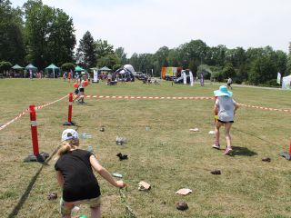 Uczestnicy pikniku rodzinnego Ekoodpowiedzialnie 2019