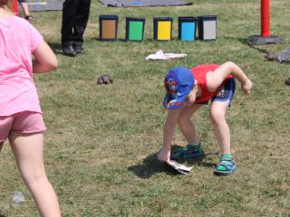 Uczestnicy pikniku rodzinnego Ekoodpowiedzialnie 2019