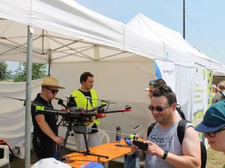 Uczestnicy pikniku rodzinnego Ekoodpowiedzialnie 2019