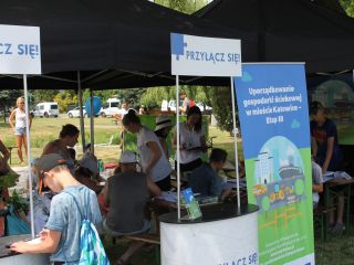 Uczestnicy pikniku rodzinnego Ekoodpowiedzialnie 2019