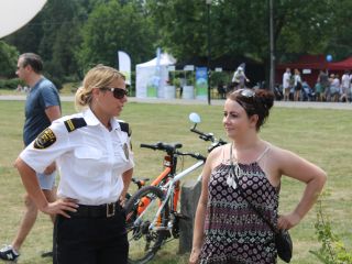 Uczestnicy pikniku rodzinnego Ekoodpowiedzialnie 2019