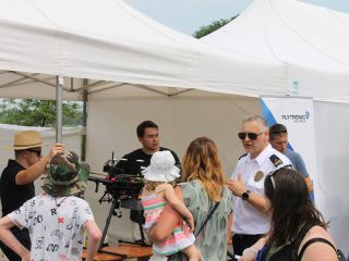 Uczestnicy pikniku rodzinnego Ekoodpowiedzialnie 2019