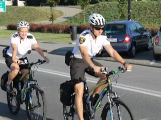 Patrol rowerowy straży miejskiej