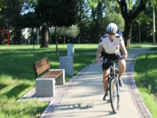 Patrol rowerowy straży miejskiej