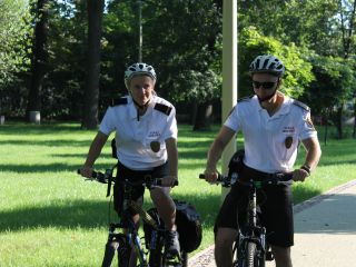 Patrol rowerowy straży miejskiej