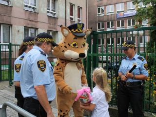 Bezpieczna droga do szkoły w rejonie Szkoły Podstawowej przy ulicy Zarębskiego w Katowicach