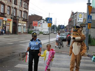 Bezpieczna droga do szkoły w rejonie Szkoły Podstawowej przy ulicy Zarębskiego w Katowicach