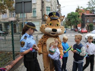 Bezpieczna droga do szkoły w rejonie Szkoły Podstawowej przy ulicy Zarębskiego w Katowicach