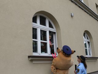 Bezpieczna droga do szkoły w rejonie Szkoły Podstawowej przy ulicy Zarębskiego w Katowicach