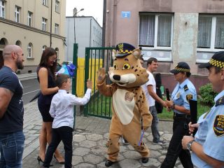Bezpieczna droga do szkoły w rejonie Szkoły Podstawowej przy ulicy Zarębskiego w Katowicach