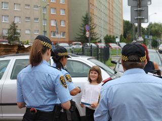 Bezpieczna droga do szkoły w rejonie Szkoły Podstawowej przy ulicy Przyjaznej w Katowicach