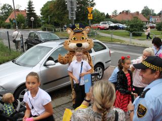 Bezpieczna droga do szkoły w rejonie Szkoły Podstawowej przy ulicy Przyjaznej w Katowicach