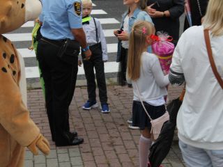 Bezpieczna droga do szkoły w rejonie Szkoły Podstawowej przy ulicy Przyjaznej w Katowicach