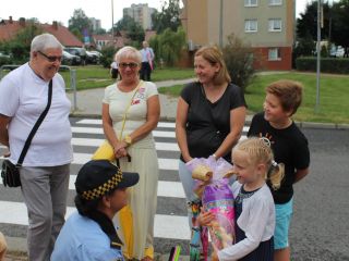 Bezpieczna droga do szkoły w rejonie Szkoły Podstawowej przy ulicy Przyjaznej w Katowicach