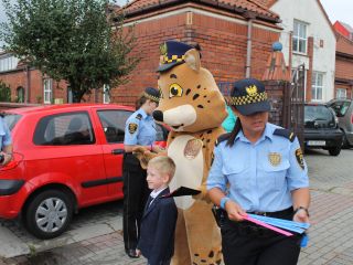 Bezpieczna droga do szkoły w rejonie Szkoły Podstawowej przy ulicy Przyjaznej w Katowicach