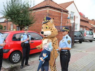 Bezpieczna droga do szkoły w rejonie Szkoły Podstawowej przy ulicy Przyjaznej w Katowicach