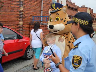 Bezpieczna droga do szkoły w rejonie Szkoły Podstawowej przy ulicy Przyjaznej w Katowicach